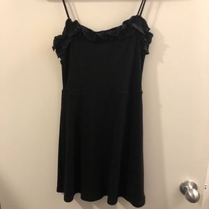 Reformation Bri Dress Black Size XS